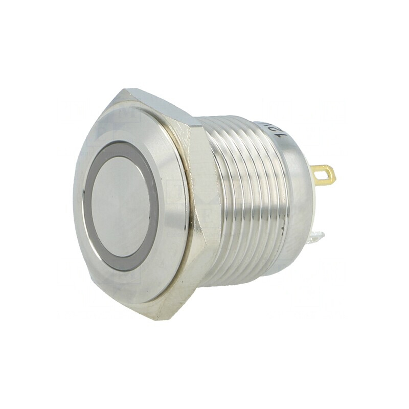 Comutator Anti-Vandalism SPST-NO 2A 36VDC IP65 16mm | Electronic-mag.ro | Componente Electronice