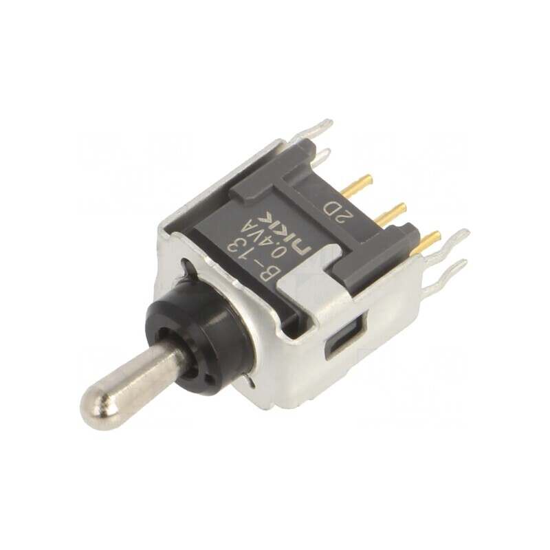 Comutator Basculant 3 Pini ON-OFF-ON 0,1A/28VAC | Electronic-mag.ro | Componente Electronice