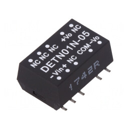 Convertor DC/DC 1W 24V la 5V și -5V | Electronic-mag.ro | Componente Electronice