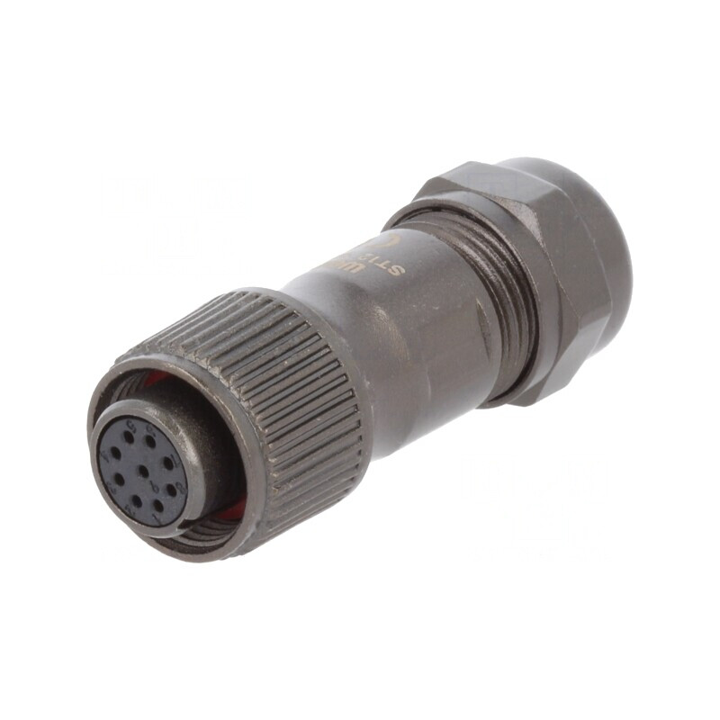 Mufă ST12 IP67 9 PIN 125V 3A pentru cablu | Electronic-mag.ro | Componente Electronice