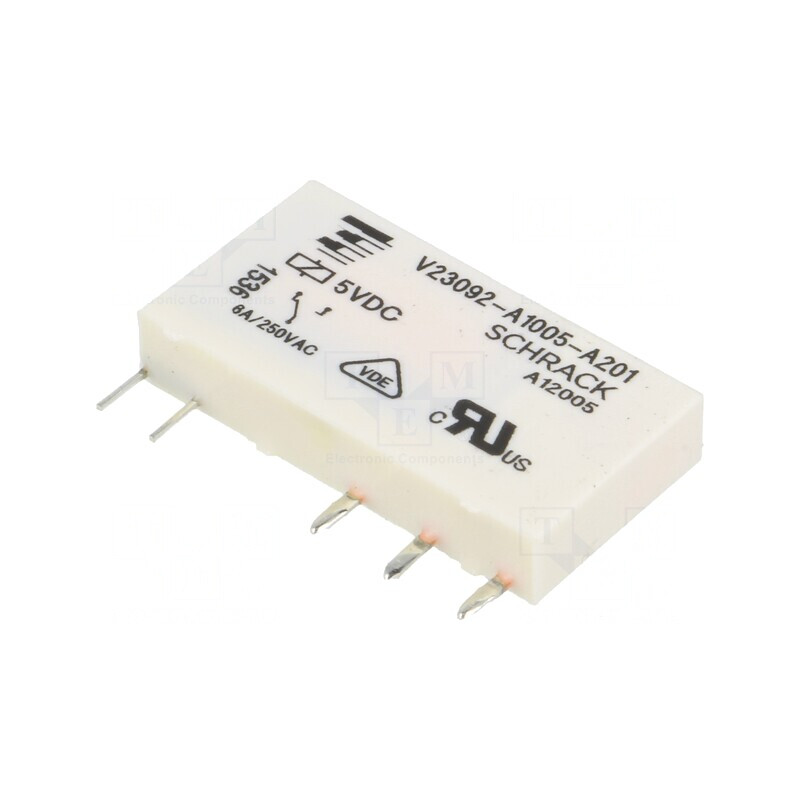 Releu Electromagnetic SPDT 5V 6A | Electronic-mag.ro | Componente Electronice