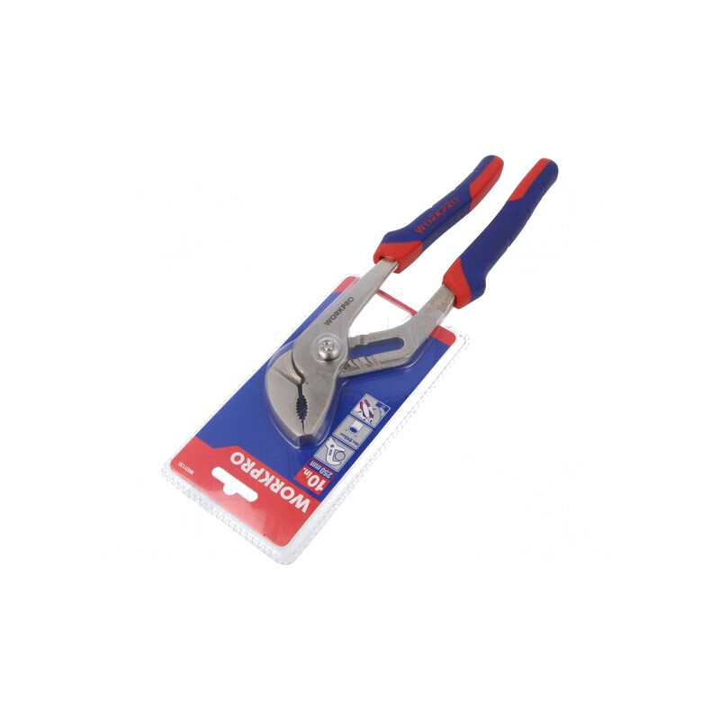 Clește reglabil 250mm oțel mâner ergonomic bicomponent | Electronic-mag.ro | Componente Electronice