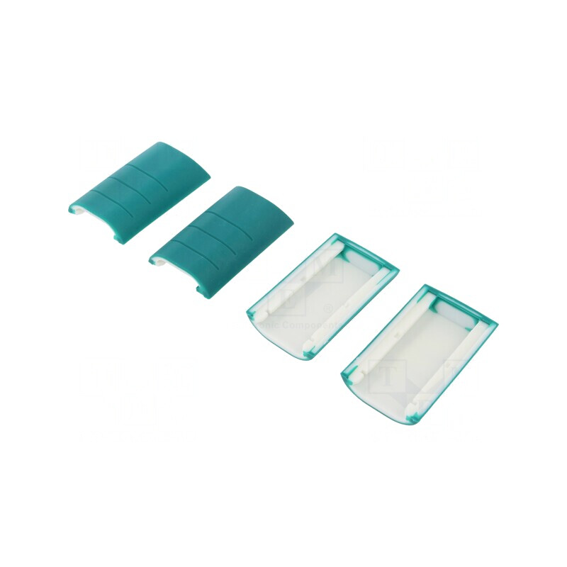 Colțuri din Cauciuc Verzi 33mm, Set 4 Buc. | Electronic-mag.ro | Componente Electronice