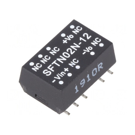 Convertor DC/DC 2W 24V la 12V 167mA | Electronic-mag.ro | Componente Electronice