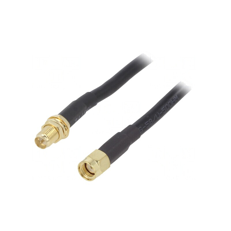 Cablu 50Ω 3m RP-SMA tată-mamă negru | Electronic-mag.ro | Componente Electronice Cablu 50Ω 3m RP-SMA tată-mamă negru | Electronic-mag.ro | Componente Electronice