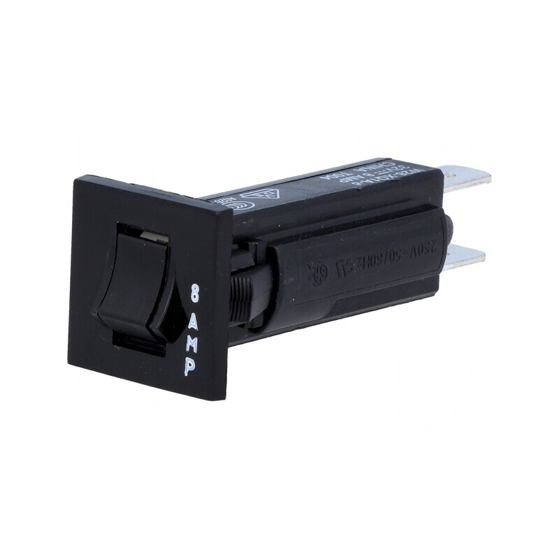 Întrerupător Supracurent 8A 250VAC 32VDC | Electronic-mag.ro | Componente Electronice