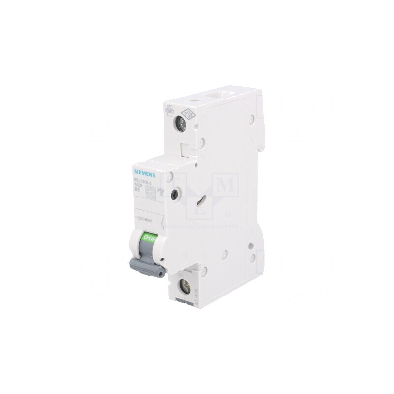 Întrerupător Supracurent 6A 1P 230V B | Electronic-mag.ro | Componente Electronice