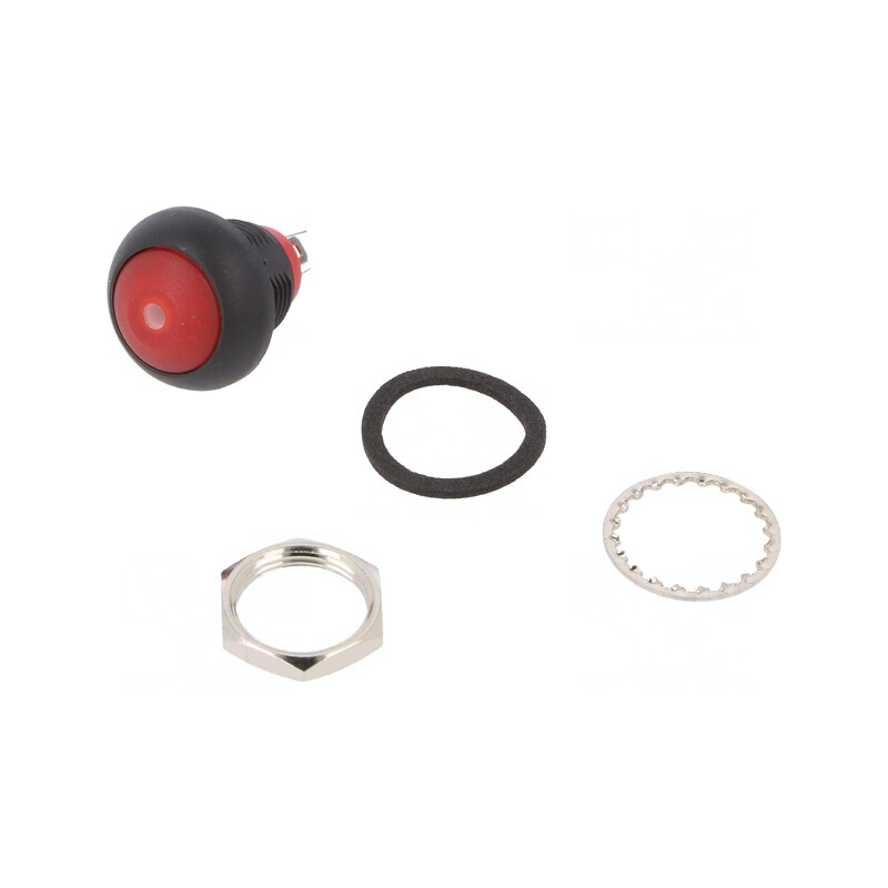 Comutator Apăsare 2 Poz SPST-NO 0.4A 32VAC | Electronic-mag.ro | Componente Electronice
