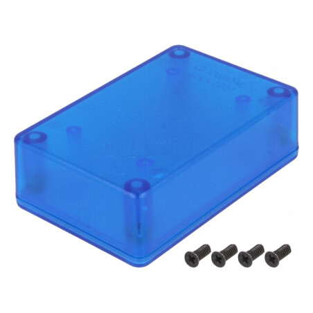 Carcasă universală ABS albastru 56x85x27mm | Electronic-mag.ro | Componente Electronice