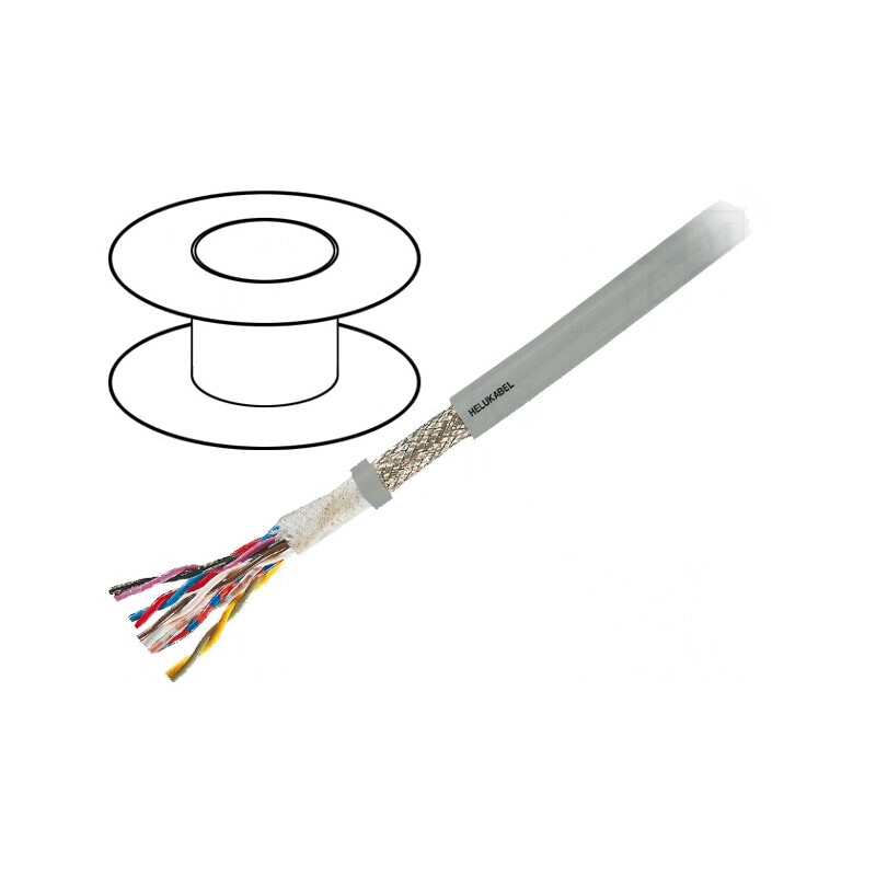 Cablu de control SUPER-PAAR-TRONIC-C-PUR 2x2x0,5mm2 | Electronic-mag.ro | Componente Electronice