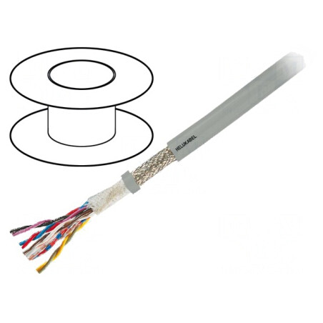 Cablu de control SUPER-PAAR-TRONIC-C-PUR 2x2x0,5mm2 | Electronic-mag.ro | Componente Electronice