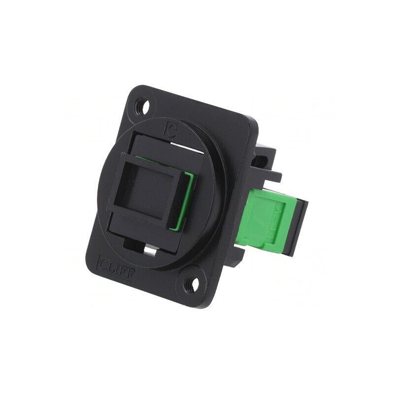 Cuplă Simplă Fibră Optică Monomod Metalică | Electronic-mag.ro | Componente Electronice