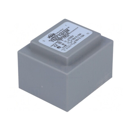 Transformator încapsulat 7VA 230V 18V PCB | Electronic-mag.ro | Componente Electronice