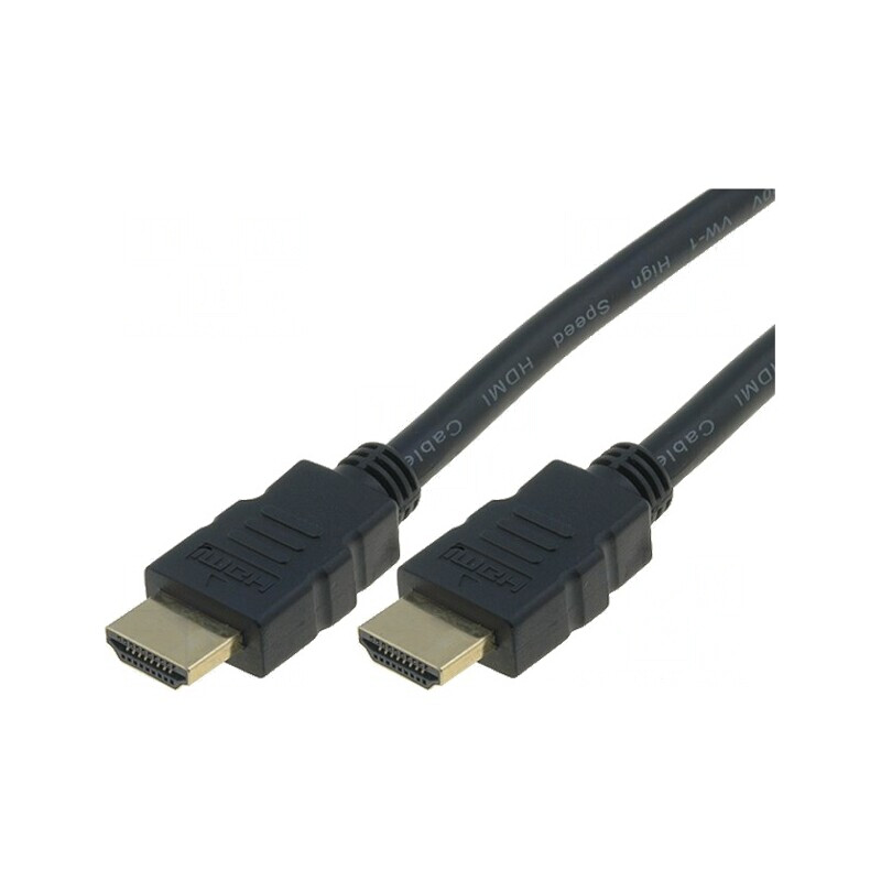 Cablu HDMI 1.4 PVC 5m Negru | Electronic-mag.ro | Componente Electronice