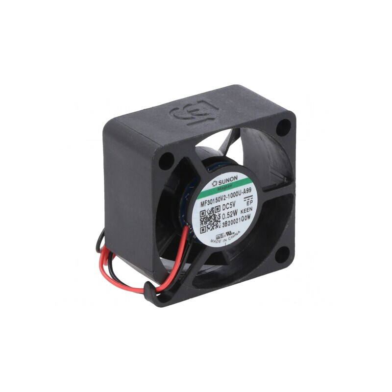 Ventilator DC Axial 5V 30x30x15mm 8.32m3/h 20dBA | Electronic-mag.ro | Componente Electronice
