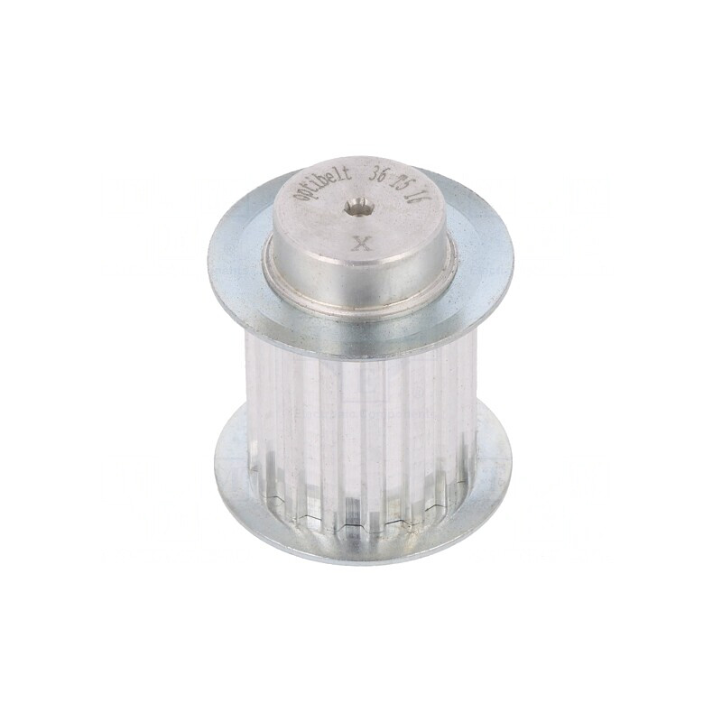 Roată de curea T5 aluminiu 25mm | Electronic-mag.ro | Componente Electronice