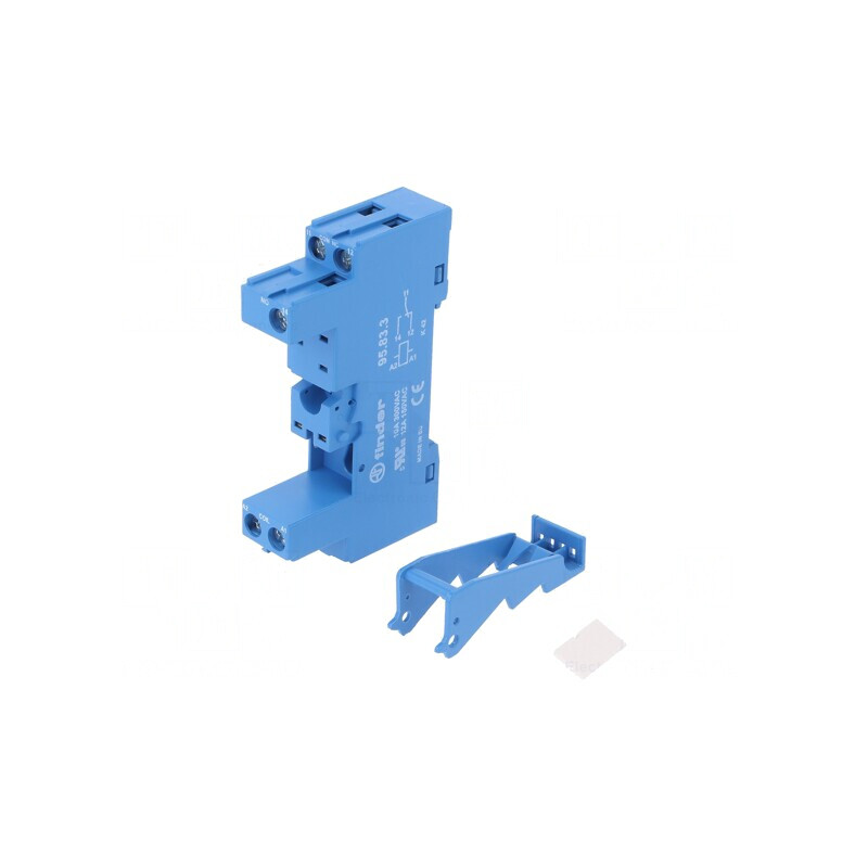 Stativ pentru Șină DIN cu Cleme și Șurub IP20 10A 250VAC | Electronic-mag.ro | Componente Electronice