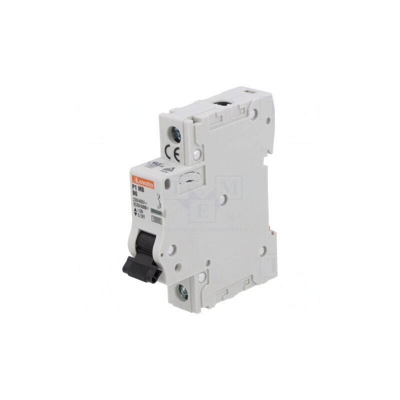 Întrerupător de Supracurent 6A 1P 230V B | Electronic-mag.ro | Componente Electronice