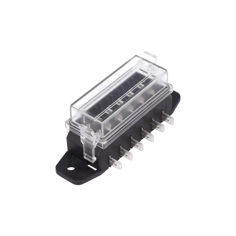 Cutii de siguranţe 100A 19mm cu împingere piste 6 | Electronic-mag.ro | Componente Electronice