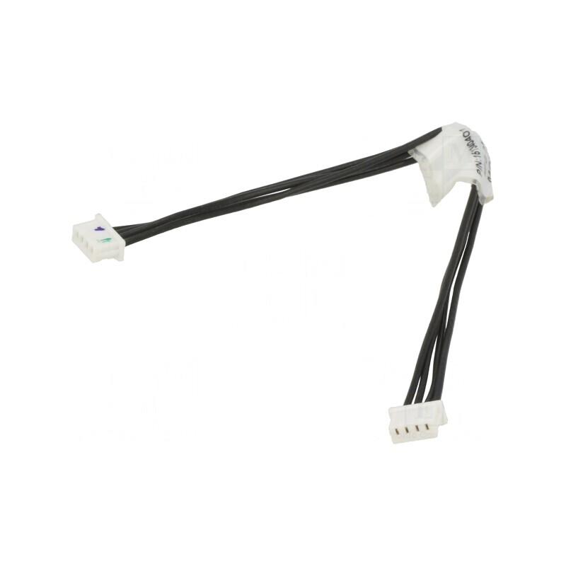 Mufă cablu-placă mamă x2 PicoBlade 4 pini cu cabluri | Electronic-mag.ro | Componente Electronice