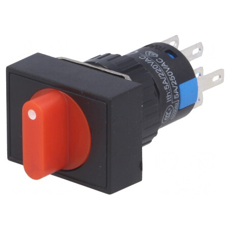 Comutator Rotativ 3 Pozitii 3A/220VAC 2A/24VDC | Electronic-mag.ro | Componente Electronice
