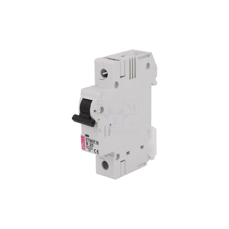 Întrerupător de Supracurent 20A 230/400V 1P 10kA | Electronic-mag.ro | Componente Electronice