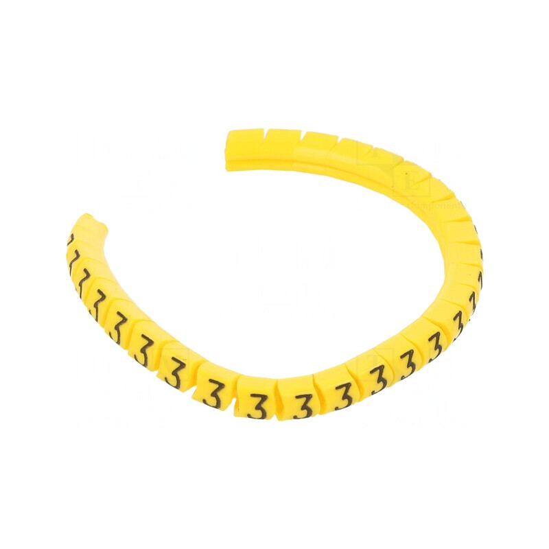 Markere Galbene PVC pentru Marcaj 1,3-3mm | Electronic-mag.ro | Componente Electronice