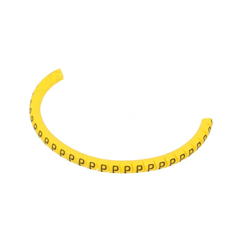 Marcator galben PVC 1,3-3mm -30÷60°C | Electronic-mag.ro | Componente Electronice