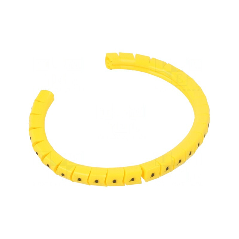 Markere Marcaj Galben PVC 1,3-3mm | Electronic-mag.ro | Componente Electronice