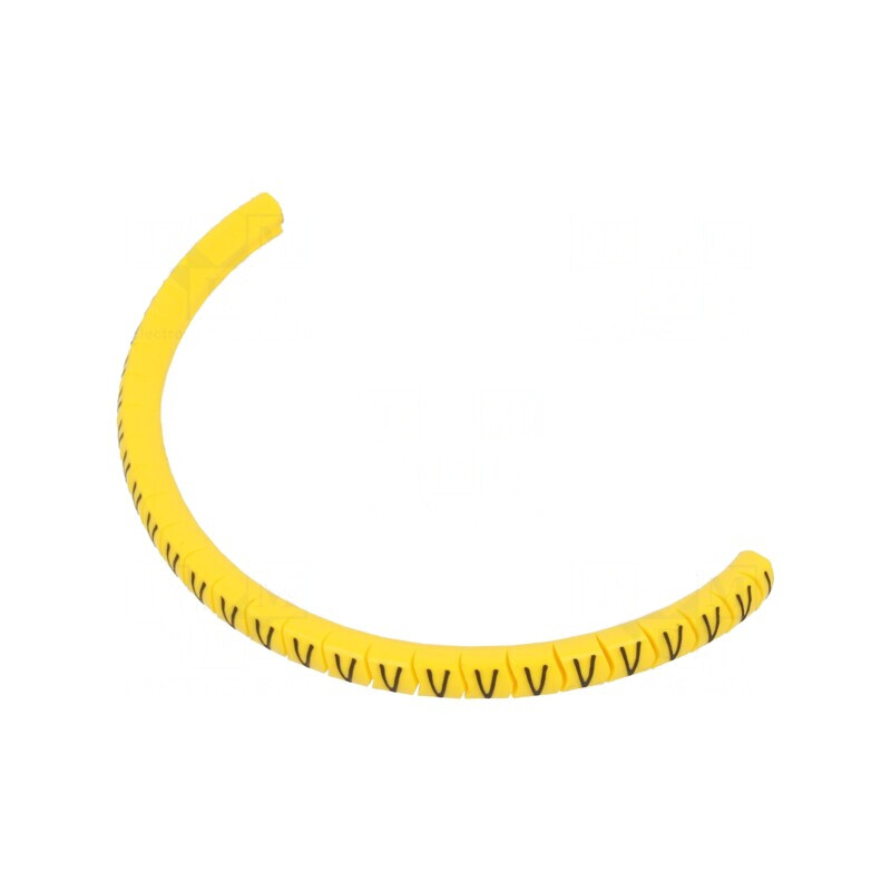 Markere de Marcaj PVC Galben V 1,3-3mm 30-60°C | Electronic-mag.ro | Componente Electronice
