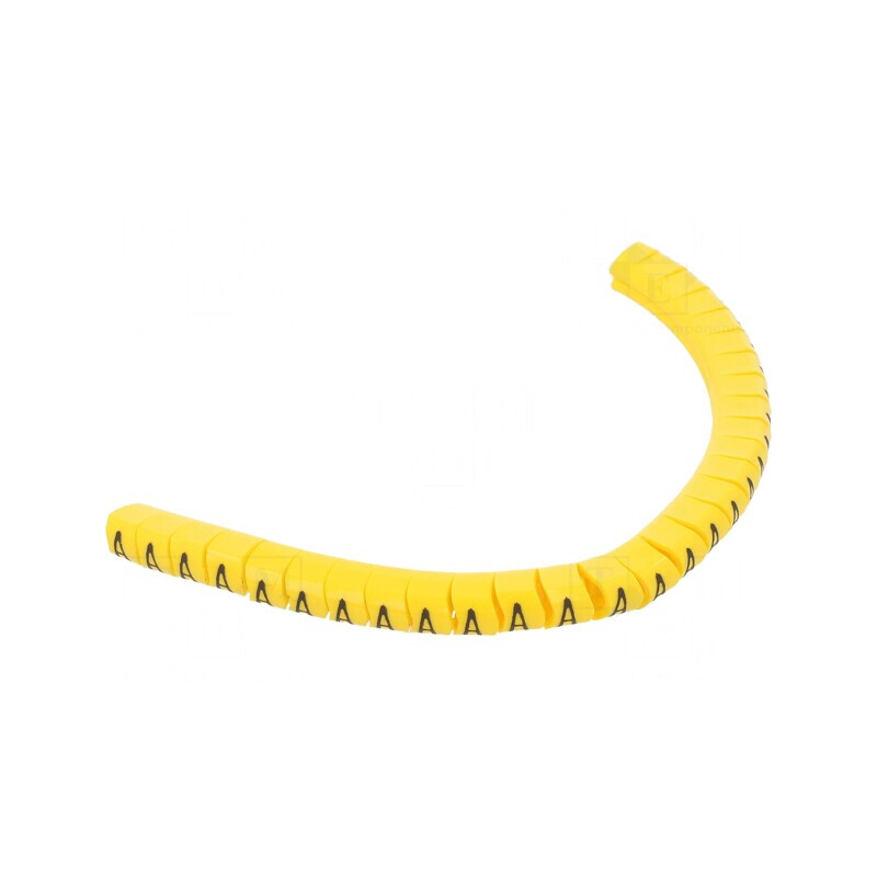 Marcatori PVC Galbeni 2,5-5mm Orificiu -30÷60°C | Electronic-mag.ro | Componente Electronice Marcatori PVC Galbeni 2,5-5mm Orificiu -30÷60°C | Electronic-mag.ro | Componente Electronice