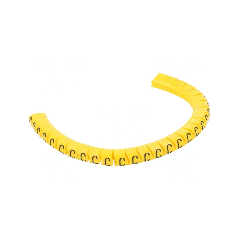 Markere Marcaj Galbene 2,5-5mm PVC 30-60°C | Electronic-mag.ro | Componente Electronice
