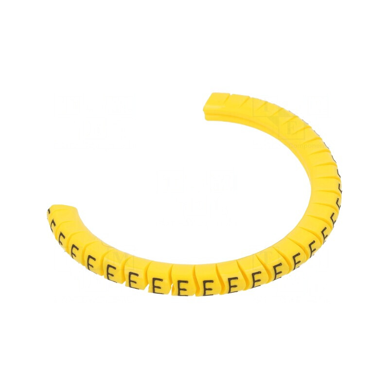 Markere Marcaj PVC Galben 2.5-5mm | Electronic-mag.ro | Componente Electronice
