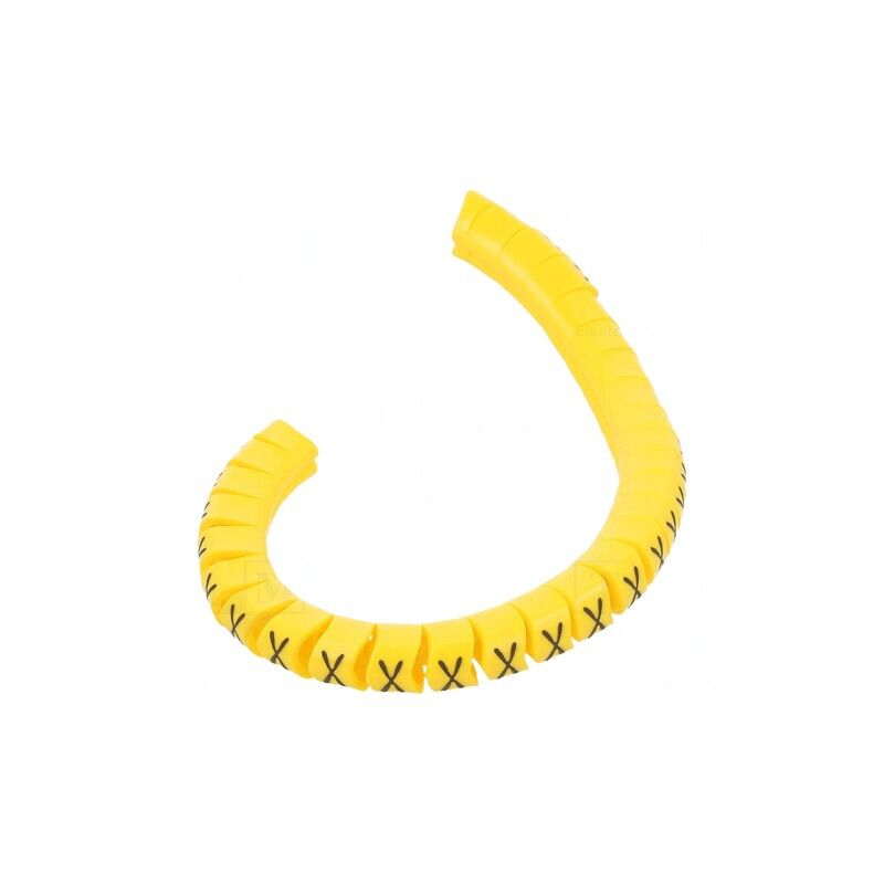 Markere Marcaj PVC Galben 2,5-5mm 30-60°C | Electronic-mag.ro | Componente Electronice