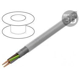 Cablu Y-CY-JB ecranat PVC 300V 500V | Electronic-mag.ro | Componente Electronice