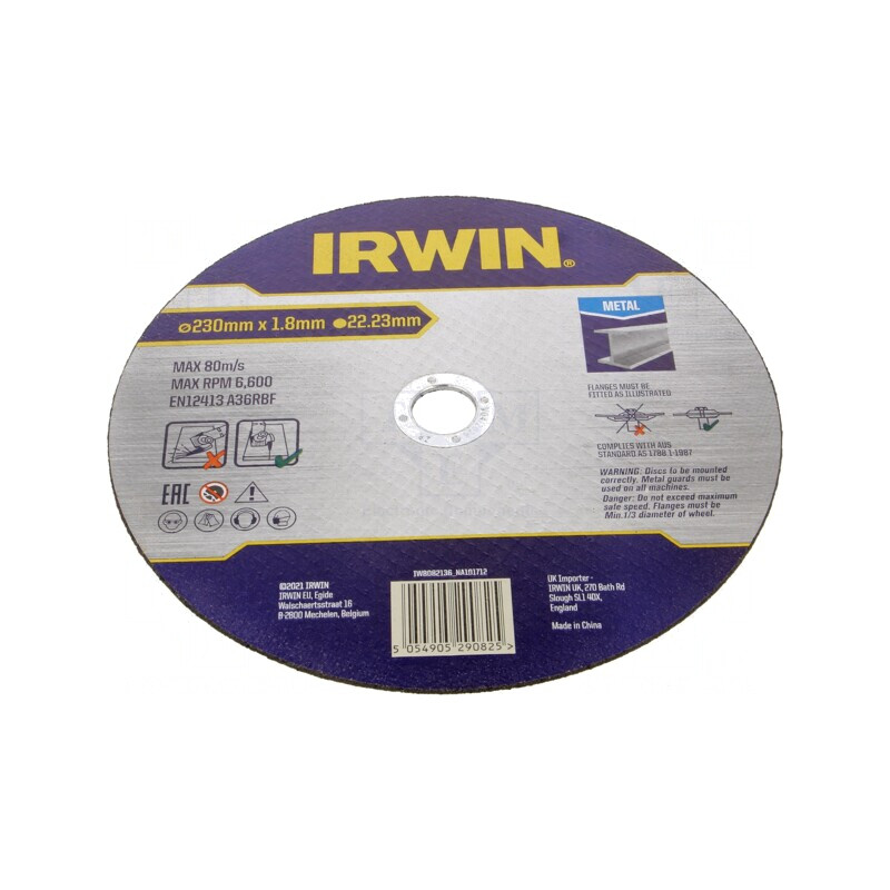 Disc tăiere metal/oțel 230mm 22,23mm | Electronic-mag.ro | Componente Electronice