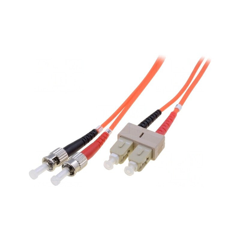 "Patch Cord Fibră OM2 SC/UPC-ST/UPC 2m LSZH Portocaliu" | Electronic-mag.ro | Componente Electronice