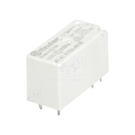 Releu Electromagnetic SPST-NO 24VDC 16A 250VAC PCB | Electronic-mag.ro | Componente Electronice