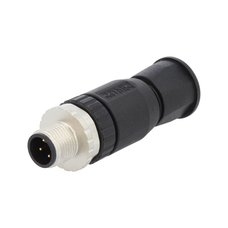 Mufă M12 4-PIN A-DeviceNet CANopen pe cablu drept | Electronic-mag.ro | Componente Electronice
