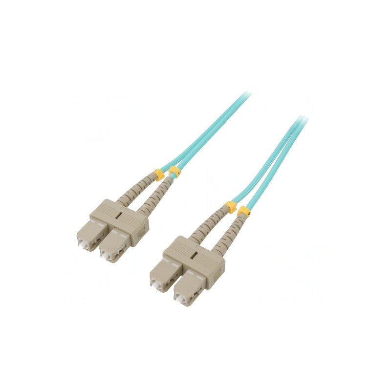 Patch cord fibră OM4 SC/UPC 2m LSZH | Electronic-mag.ro | Componente Electronice