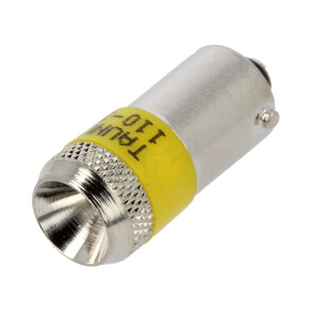 Lampa LED galbenă BA9S 110V | Electronic-mag.ro | Componente Electronice