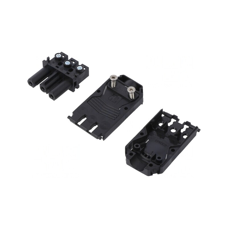 Conector Alimentare AC Terminal cu Șurub 20A 3 PIN | Electronic-mag.ro | Componente Electronice