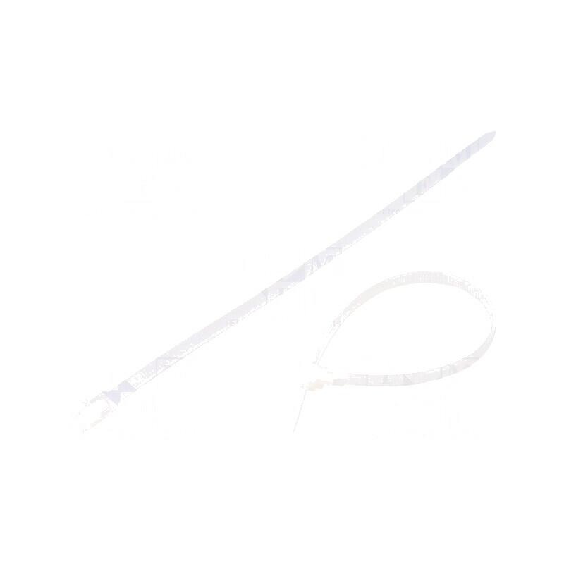 Colier de Strângere Poliamidă 200mm x 4,8mm | Electronic-mag.ro | Componente Electronice