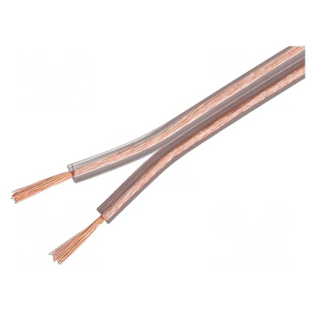Cablu Difuzor 2x0.5mm OFC Transparent | Electronic-mag.ro | Componente Electronice