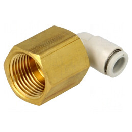 Racord Push-In 90° Filetat 1-10bar | Electronic-mag.ro | Componente Electronice
