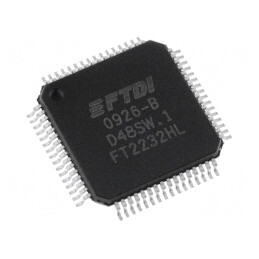 Interfață USB-UART Hi-Speed LQFP64 | Electronic-mag.ro | Componente Electronice