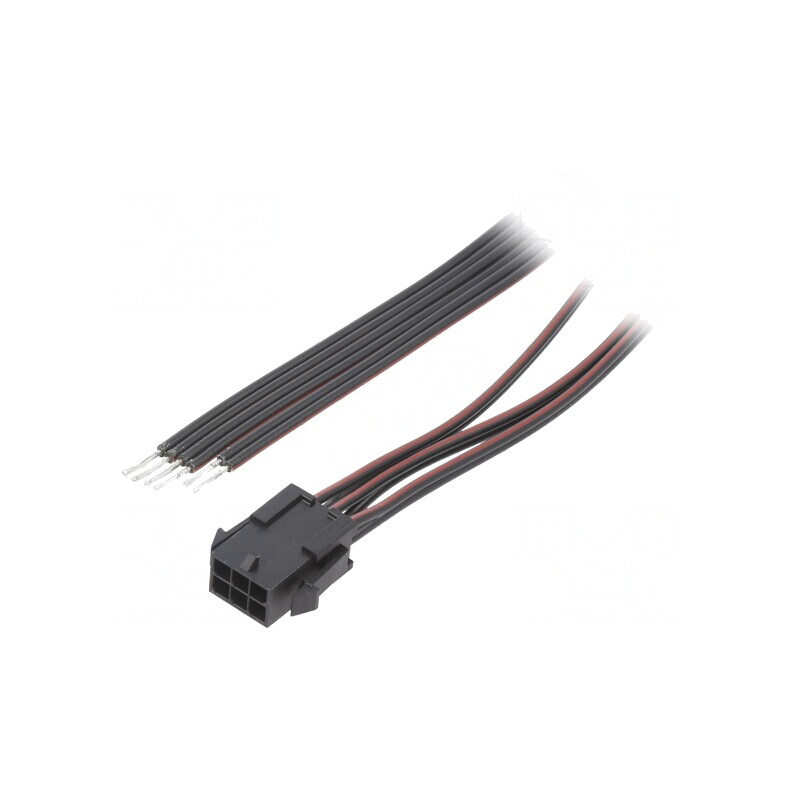 Cablu Micro-Fit 3.0 Tată 6 PIN 0.4m 4A PVC | Electronic-mag.ro | Componente Electronice