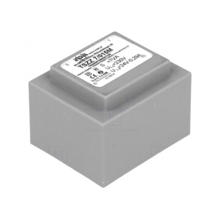 Transformator încapsulat 7VA 230V 24V PCB | Electronic-mag.ro | Componente Electronice