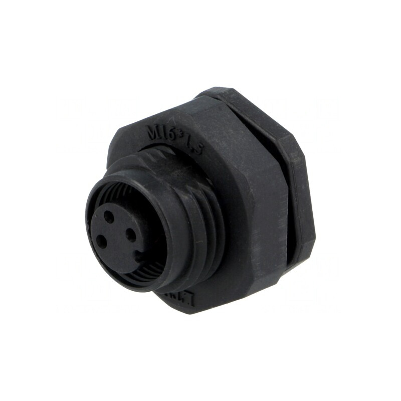 Soclu M12 3 PIN mamă IP68 DeviceNet CANopen | Electronic-mag.ro | Componente Electronice