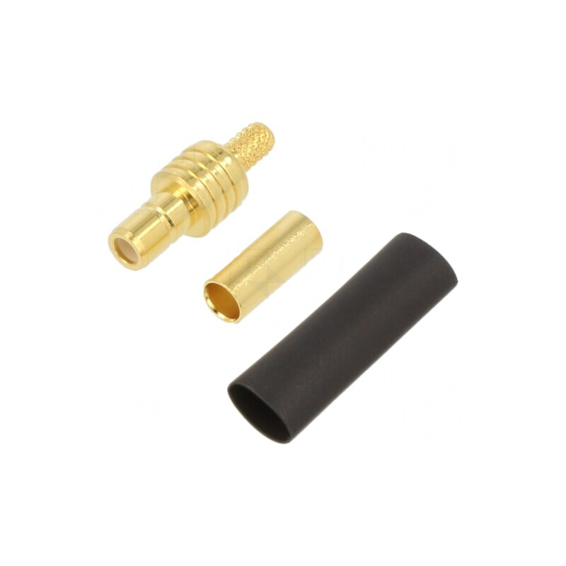 Soclu SMB Drept 50Ω PTFE Aurit | Electronic-mag.ro | Componente Electronice